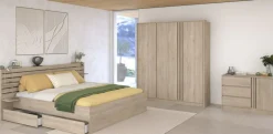 Parisot Chambres Complète<Chambre à coucher 3 éléments MIAMI 27