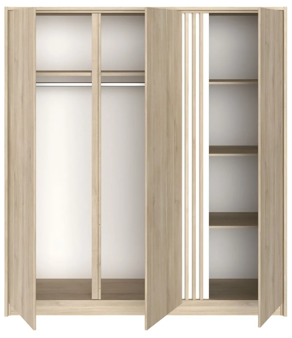 Parisot Chambres Complète<Chambre à coucher 3 éléments MIAMI 22
