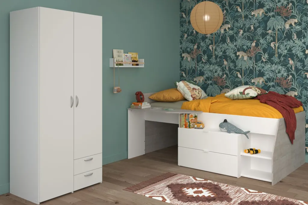 Enfant Parisot Chambres D'Enfant Completes<Chambre junior 2 éléments MILKY 14