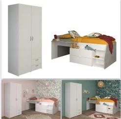 Enfant Parisot Chambres D'Enfant Completes<Chambre junior 2 éléments MILKY 14