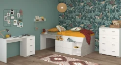 Enfant Parisot Chambres D'Enfant Completes<Chambre junior 3 éléments MILKY 15