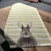 Chemin de table tête de lapin ROGER