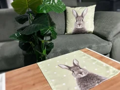 Cosima Linge De Cuisine<Chemin de table tête de lapin ROGER