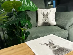 Cosima Linge De Cuisine<Chemin de table tête de lapin ROGER