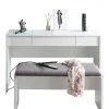 Coiffeuse avec banc BRISTOL