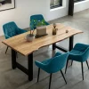 Salesfever Chaises À Accoudoirs|Chaises 4 Pieds<Coin repas 5 éléments BATURAJA
