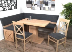 2M sitandsleep Coins Repas D'Angle<Coin repas avec banquette d'angle 4 éléments MADRANO