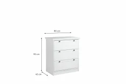 Finori Commodes À Tiroirs<Commode LANDWOOD 3S