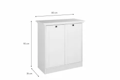 Finori Commodes Avec Portes<Commode LANDWOOD 2T