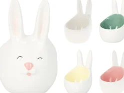 Koopman Verres, Tasses & Carafes|Pâques<Coquetier lapin EASTER