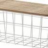 Koopman Corbeilles<Corbeille métalllique avec couvercle KITCHEN MARKET