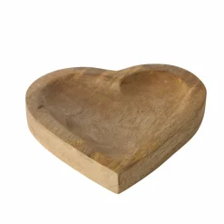 Boltze Bols, Assiettes & Coupes<Coupe en bois coeur grand format AMIRA