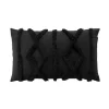 Coussin décoratif aspect 3D SAFIRA