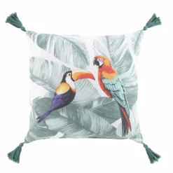 U10 Rideaux|Coussins<Coussin décoratif avec pompons perroquet OUTDOOR