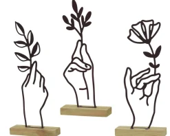 Kaemingk Objets Décoratifs<Décoration à poser avec fleur HANDS