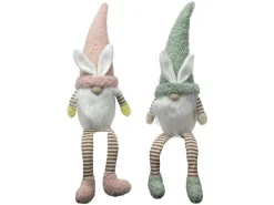 HIT Figurines Décoratives|Pâques<Décoration lutin lièvre de Pâques pour étagère PASTELL