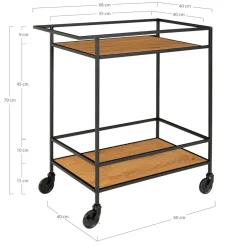 House Nordic Desserte|Chariot De Service<Desserte à roulettes VITA