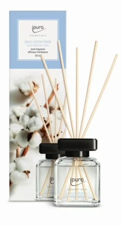 Ipuro Parfum D'Ambiance<Diffuseur de parfum COTTON FIELDS 100ML