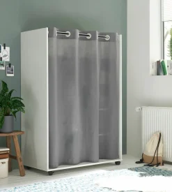 Pol-Power Armoires Multifonctions<Dressing avec rideau en tissu JENKE