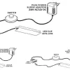 HBZ Accessoires<Eclairage LED par lot de 4 10004241