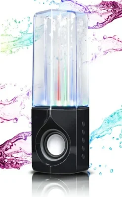 Edco Accessoires De Table<Enceinte bluetooth avec jeux d'eau SPEAKER
