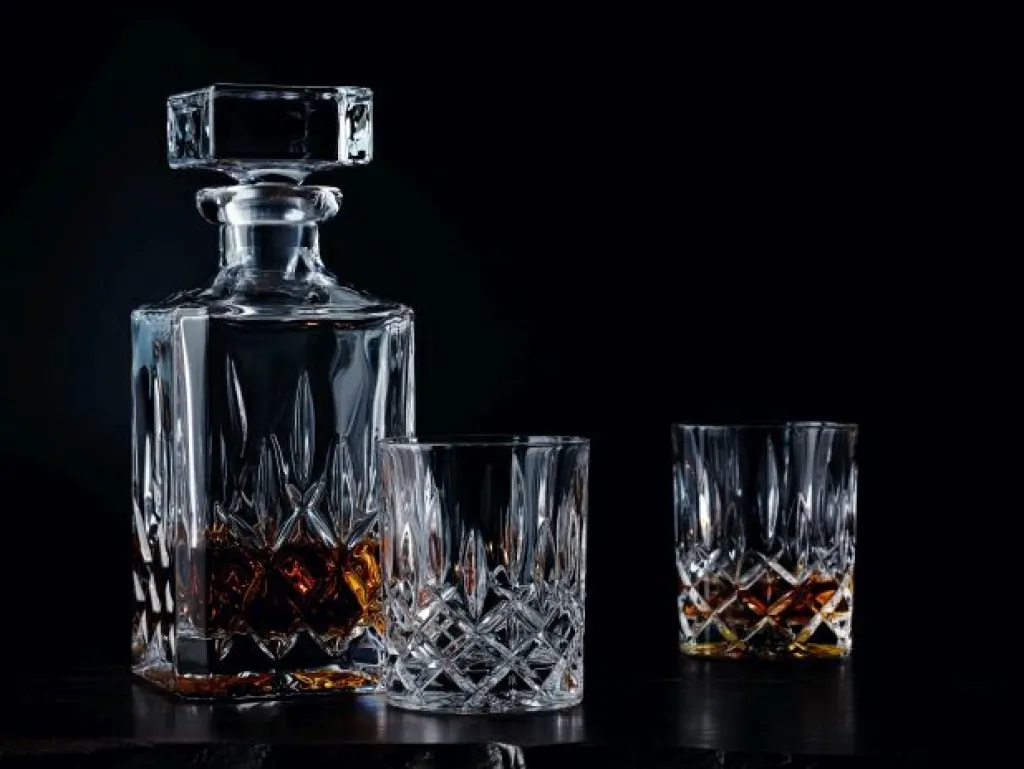 Nachtmann Verres, Tasses & Carafes<Ensemble bouteille à whisky et 2 verres NOBLESSE