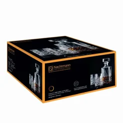 Nachtmann Verres, Tasses & Carafes<Ensemble bouteille à whisky et 2 verres NOBLESSE