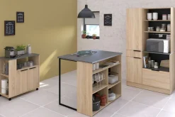 Ensemble de meubles de cuisine avec buffet PORTLAND 3