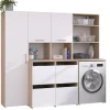 Parisot Meubles De Rangement Pour Machine À Laver|Armoires De Salle De Bains<Ensemble de meubles pour machine à laver LAUNDRY 3