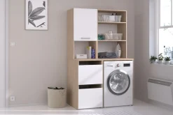 Parisot Meubles De Rangement Pour Machine À Laver<Ensemble de meubles pour machine à laver LAUNDRY 5