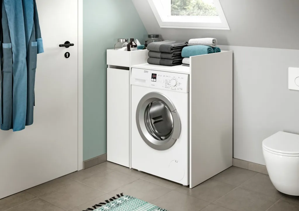 Xonox Meubles De Rangement Pour Machine À Laver<Ensemble pour machine à laver MEKI
