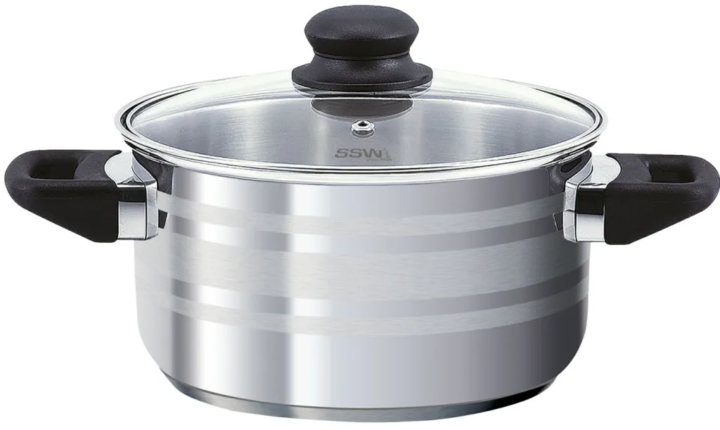 SSW Stolze Stahl Waren Ustensiles Cuisine/Pâtisserie<Faitout en inox 24cm Olive