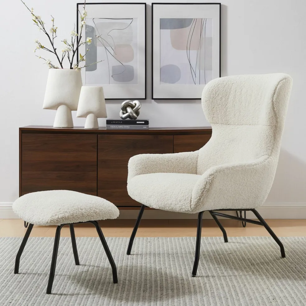 Fauteuil avec repose-pied 367797