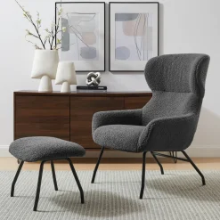 Fauteuil avec repose-pied 367810
