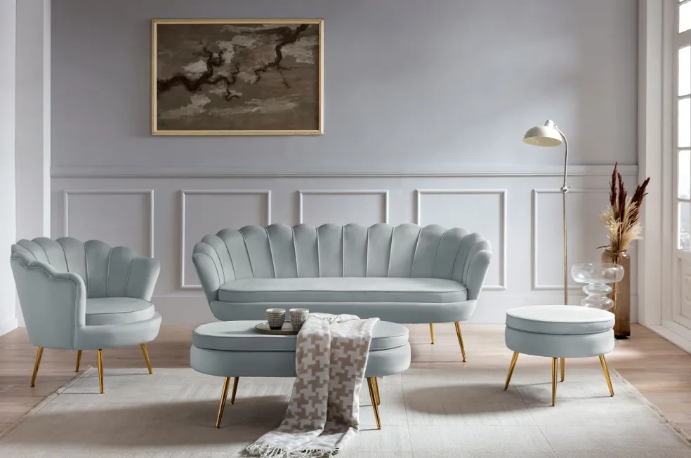 Fauteuil coquillage BANDUNG