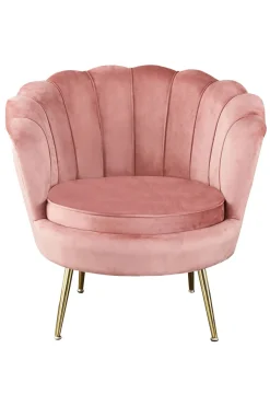 Salesfever Fauteuils Rembourrées|Fauteuils Cocktail<Fauteuil coquillage BANDUNG