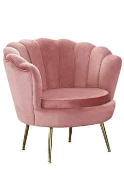 Salesfever Fauteuils Rembourrées|Fauteuils Cocktail<Fauteuil coquillage BANDUNG
