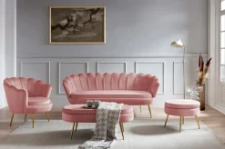 Salesfever Fauteuils Rembourrées|Fauteuils Cocktail<Fauteuil coquillage BANDUNG