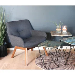 House Nordic Fauteuils Lounge|Fauteuils Rembourrées<Fauteuil LONDON
