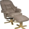 Duo Fauteuils Relax|Fauteuils Rembourrées<Fauteuil relax avec repose-pied BORDEAUX