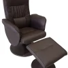 RRR Company Limited Chaises À Accoudoirs|Fauteuils Lounge<Fauteuil TV avec ottomane RFU-8000 032-80
