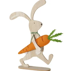 Figurine lièvre avec carotte KAMMERON