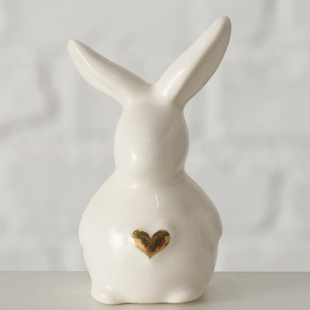 Boltze Figurines Décoratives|Pâques<Figurine lièvre avec coeur JEPPE