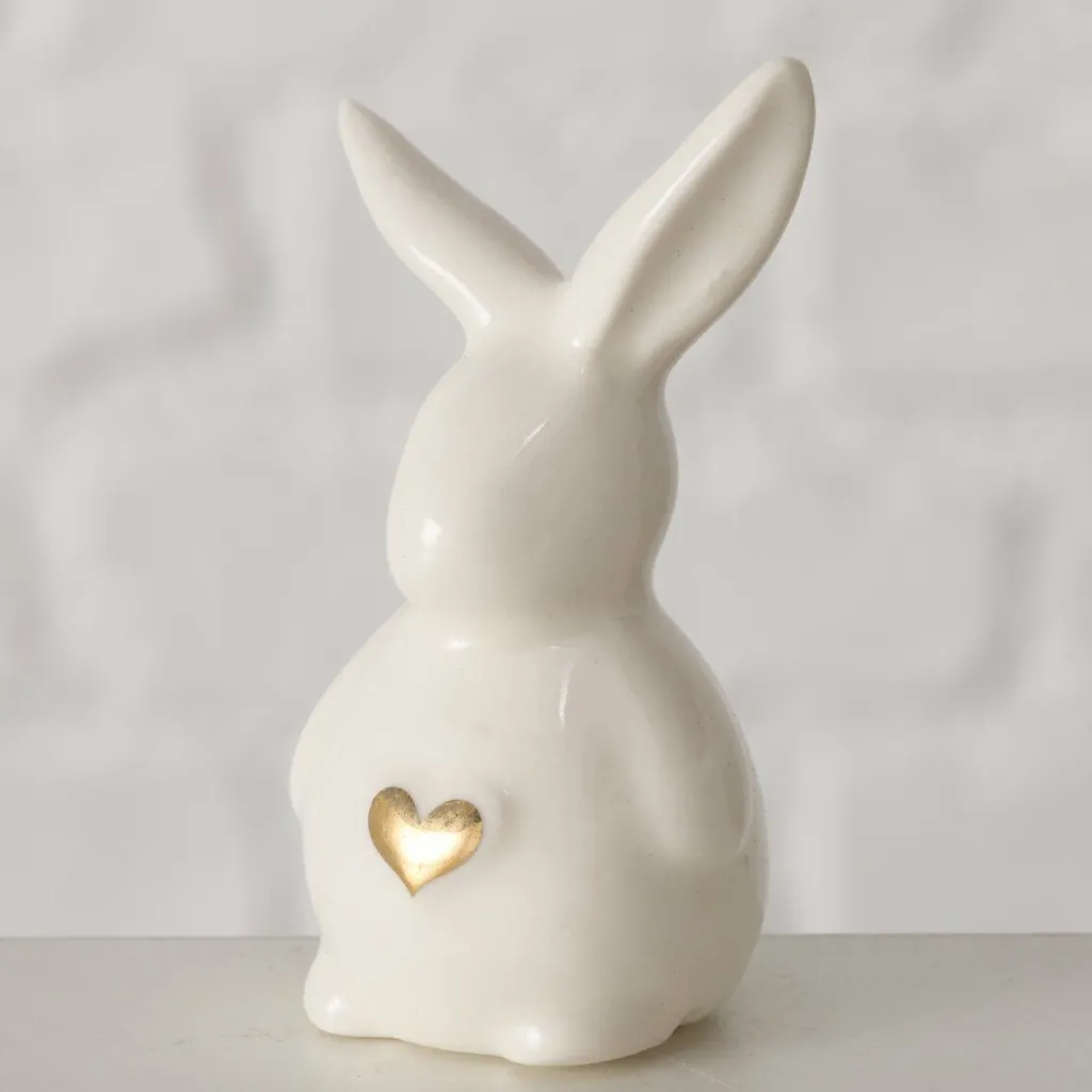 Boltze Figurines Décoratives|Pâques<Figurine lièvre avec coeur JEPPE