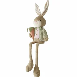 Boltze Figurines Décoratives|Pâques<Figurine lièvre XXL assis sur un rebord avec carotte MIMI