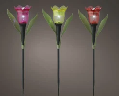 Fleur solaire avec piquet SOLAR