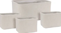 Koopman Corbeilles<Grand panier aspect peluche EH