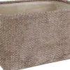 Koopman Corbeilles<Grand panier aspect peluche EH