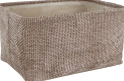 Koopman Corbeilles<Grand panier aspect peluche EH