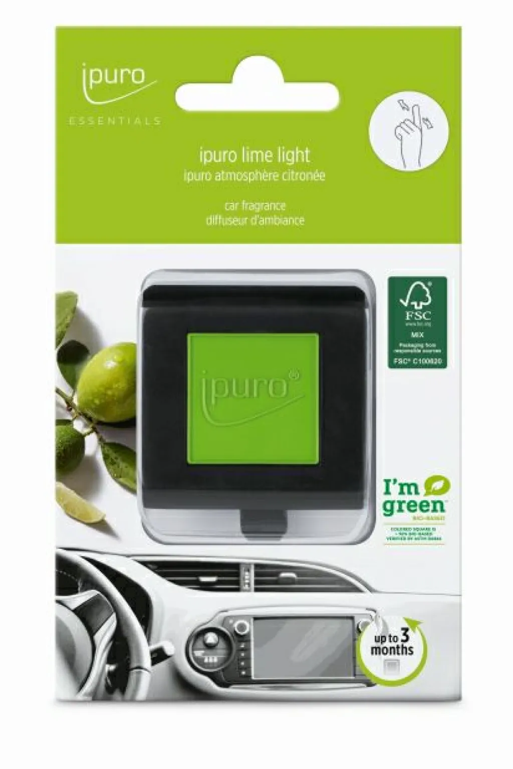 Ipuro Parfum D'Ambiance<Car Line LIME LIGHT